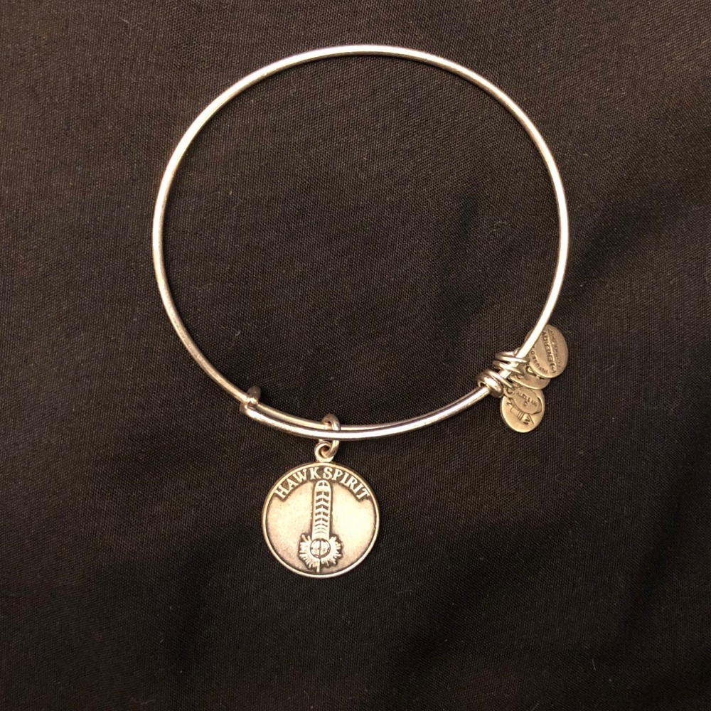 Alex and Ani Hawk spirit Charm Bangle